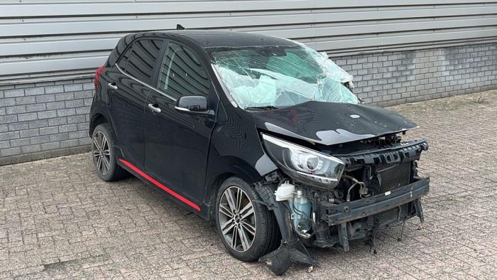 Kia Picanto 1.2 CVVT 16V Sloopvoertuig (2018, Zwart)