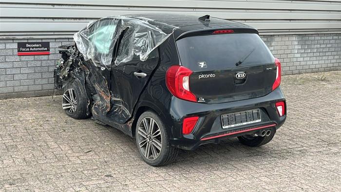 Kia Picanto 1.2 CVVT 16V Sloopvoertuig (2018, Zwart)
