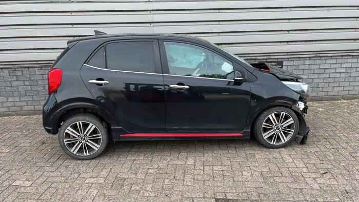 Kia Picanto 1.2 CVVT 16V Sloopvoertuig (2018, Zwart)