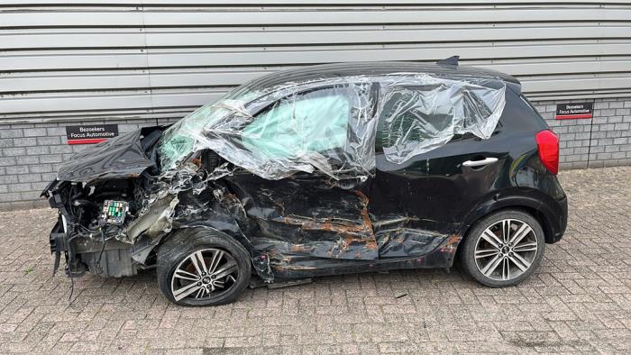 Kia Picanto 1.2 CVVT 16V Sloopvoertuig (2018, Zwart)