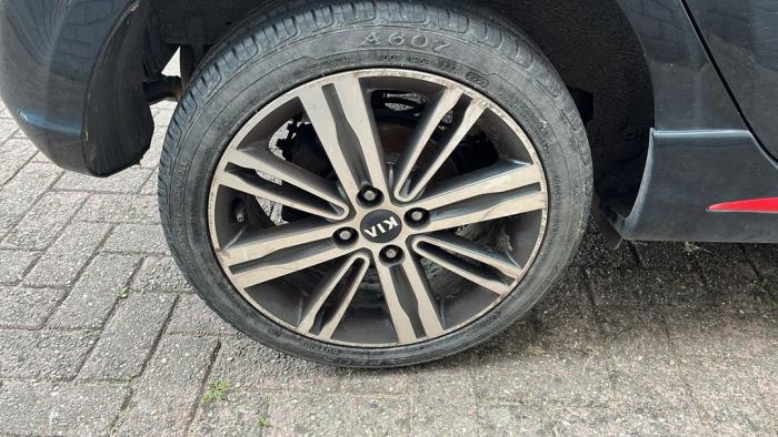 Kia Picanto 1.2 CVVT 16V Sloopvoertuig (2018, Zwart)