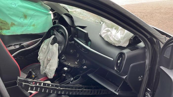 Kia Picanto 1.2 CVVT 16V Sloopvoertuig (2018, Zwart)