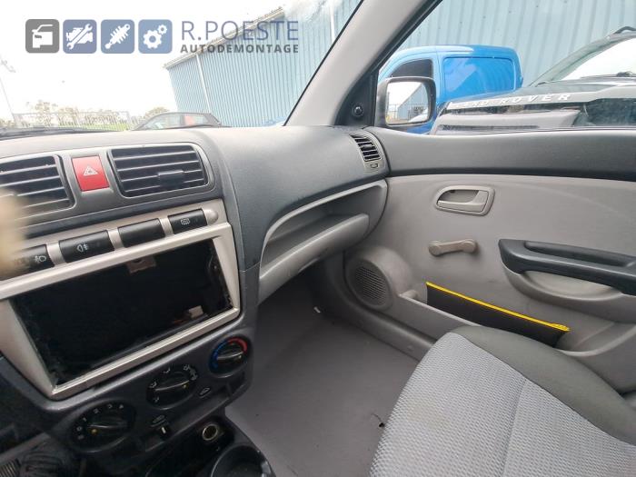 Kia Picanto 1.0 12V Skrotfordon (2008, ZWART)