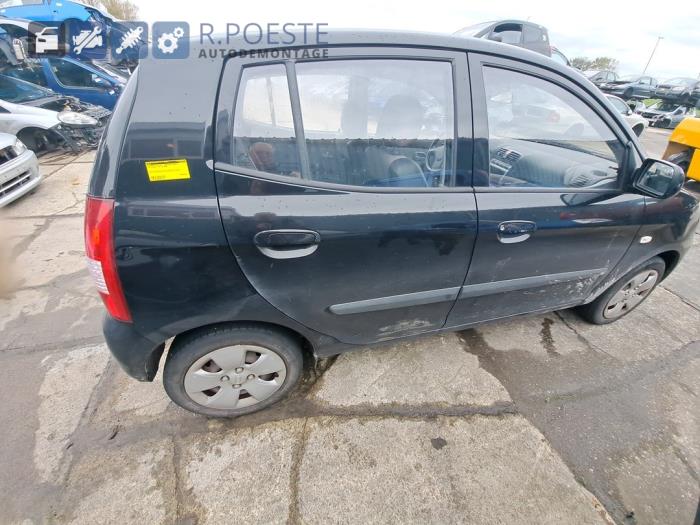 Kia Picanto 1.0 12V Skrotfordon (2008, ZWART)