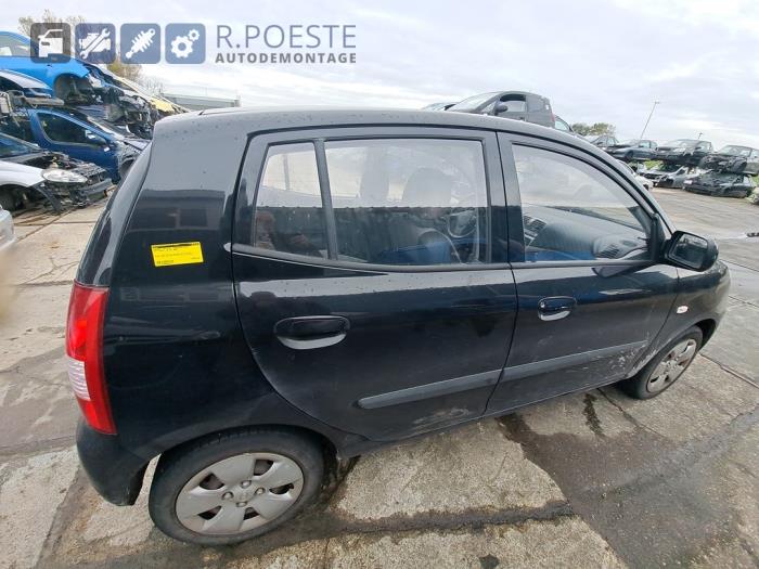 Kia Picanto 1.0 12V Skrotfordon (2008, ZWART)