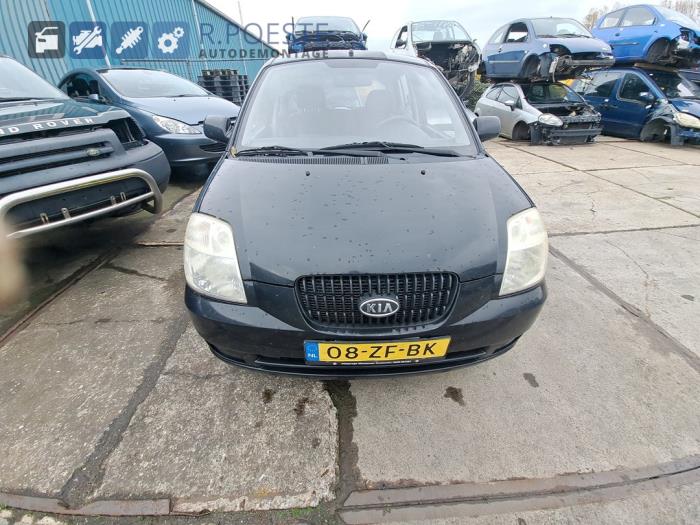 Kia Picanto 1.0 12V Skrotfordon (2008, ZWART)