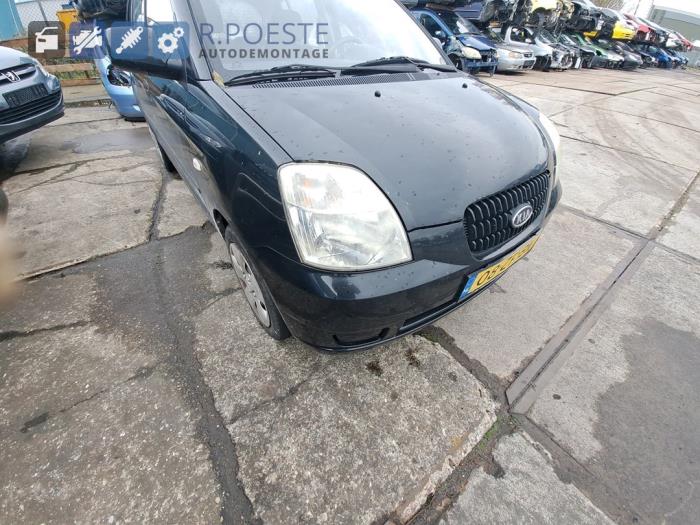 Kia Picanto 1.0 12V Skrotfordon (2008, ZWART)
