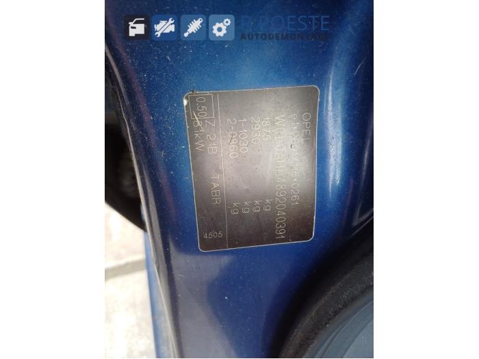 Opel Astra H 1.7 CDTi 16V Sloopvoertuig (2009, Blauw)