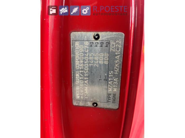 Suzuki Swift 1.3 VVT 16V Sloopvoertuig (2008, Rood)