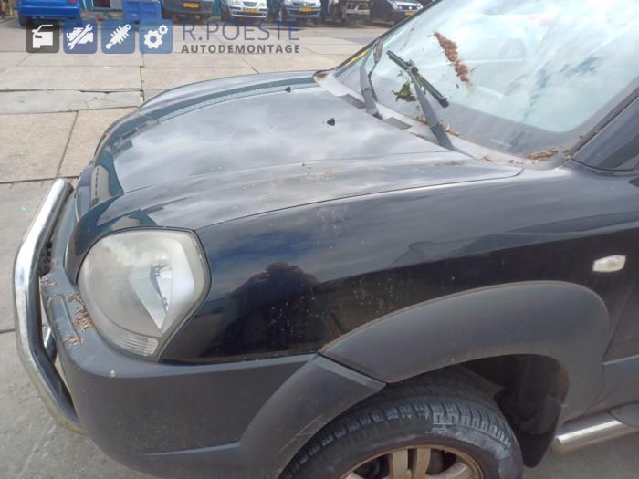 Hyundai Tucson 2.7 V6 24V 4x4 Autom. Skrotfordon (2006, ZWART)