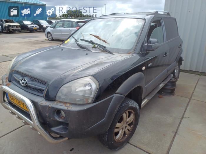 Hyundai Tucson 2.7 V6 24V 4x4 Autom. Skrotfordon (2006, ZWART)