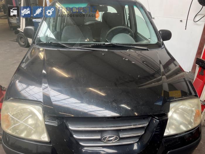 Hyundai Atos 1.1 12V Skrotfordon (2005, ZWART)