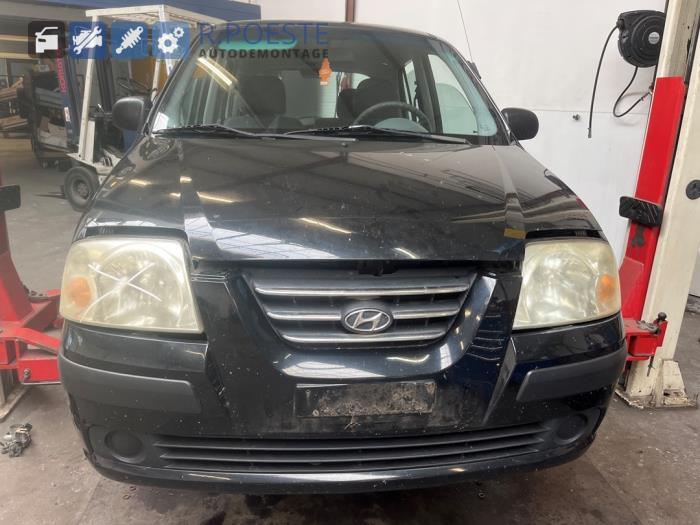 Hyundai Atos 1.1 12V Skrotfordon (2005, ZWART)
