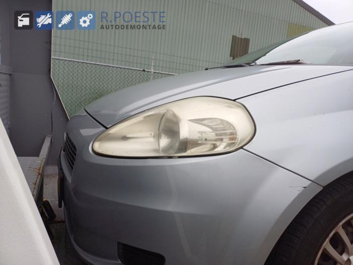 Fiat Grande Punto 1.4 Sloopvoertuig (2008, Grijs)