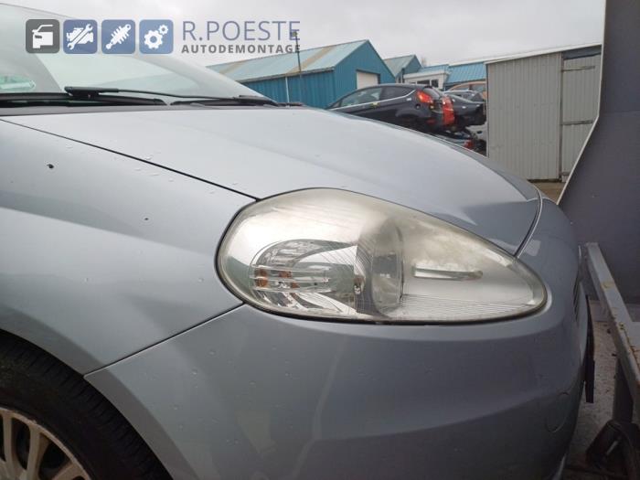 Fiat Grande Punto 1.4 Sloopvoertuig (2008, Grijs)