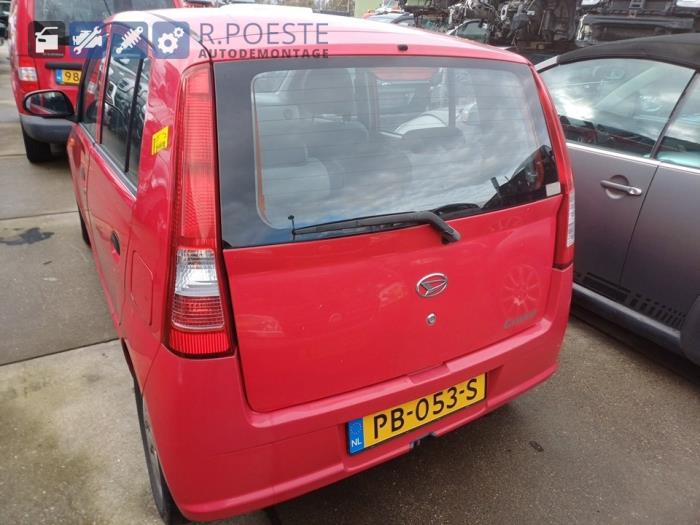 Daihatsu Cuore 1.0 12V DVVT Skrotfordon (2004, ROOD)