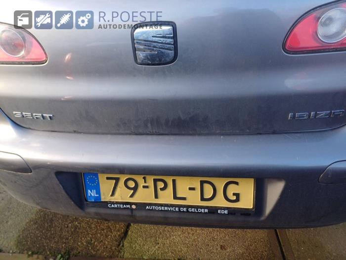 Seat Ibiza III 1.4 16V 75 Samochód złomowany (2004, Szary)