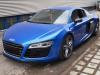 Audi R8 5.2 V10 40V FSI Skrotfordon (2015, METALLIC BLAUW)