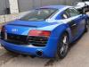 Audi R8 5.2 V10 40V FSI Skrotfordon (2015, METALLIC BLAUW)