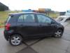 Toyota Yaris II 1.4 D-4D Samochód złomowany (2007, Czarny)