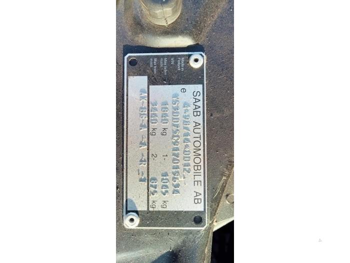 Saab 9-3 I 2.0t 16V Ecopower Skrotfordon (2001, ZWART)