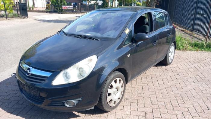Opel Corsa D 1.4 16V Twinport Sloopvoertuig (2008, Zwart)