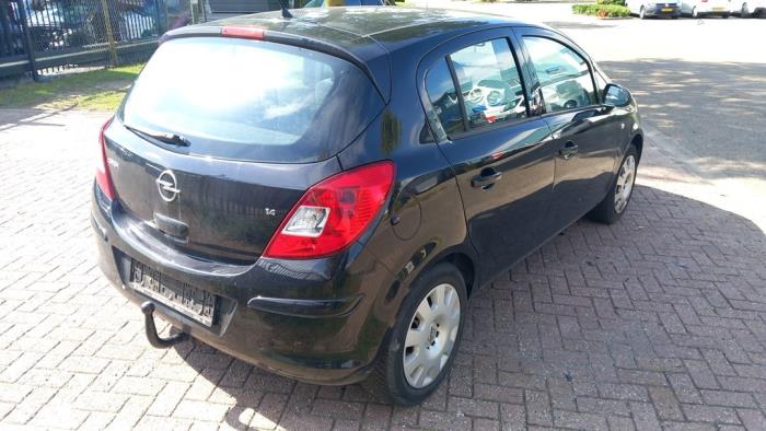 Opel Corsa D 1.4 16V Twinport Sloopvoertuig (2008, Zwart)
