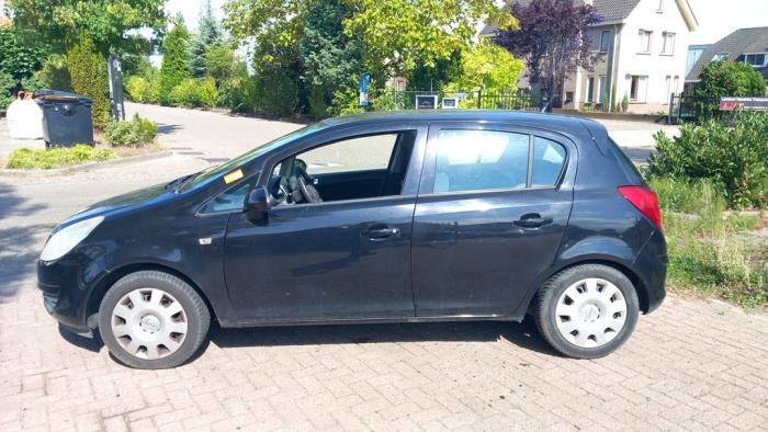 Opel Corsa D 1.4 16V Twinport Sloopvoertuig (2008, Zwart)