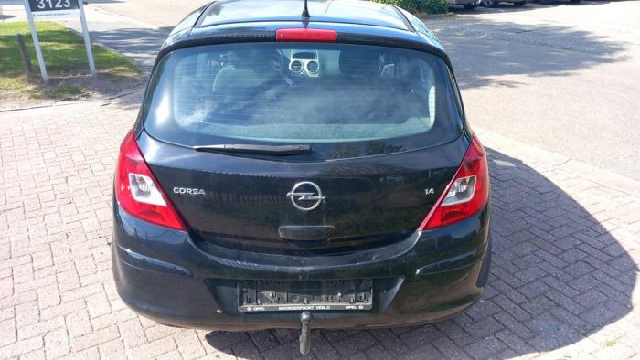 Opel Corsa D 1.4 16V Twinport Sloopvoertuig (2008, Zwart)