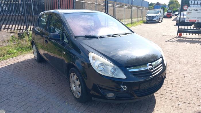 Opel Corsa D 1.4 16V Twinport Sloopvoertuig (2008, Zwart)