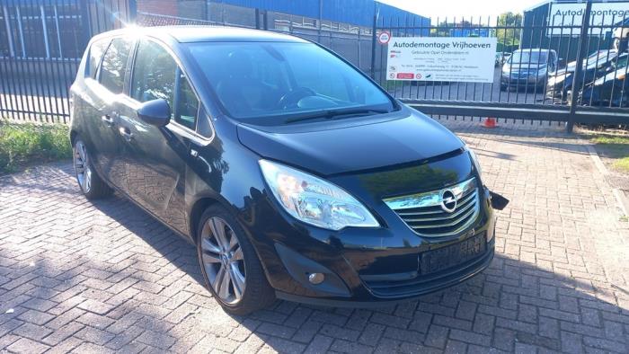 Opel Meriva 1.4 Turbo 16V Ecotec Sloopvoertuig (2011, Zwart, Saffierzwart)