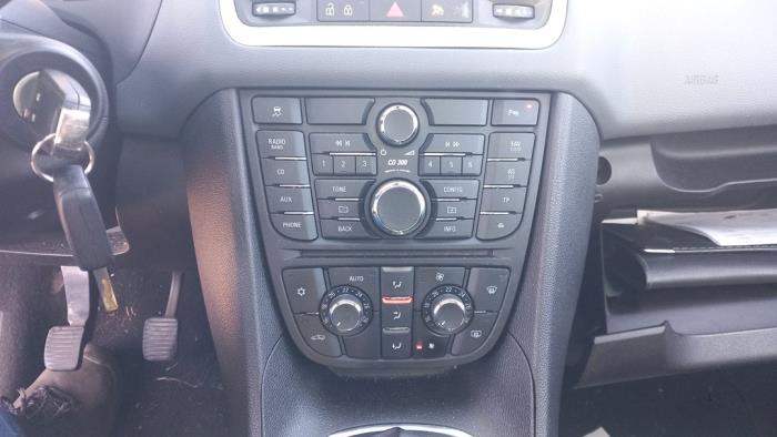 Opel Meriva 1.4 Turbo 16V Ecotec Sloopvoertuig (2011, Zwart, Saffierzwart)