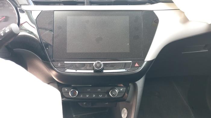 Opel Corsa F 1.2 Turbo 12V 100 Sloopvoertuig (2020, Rood, Zwart)