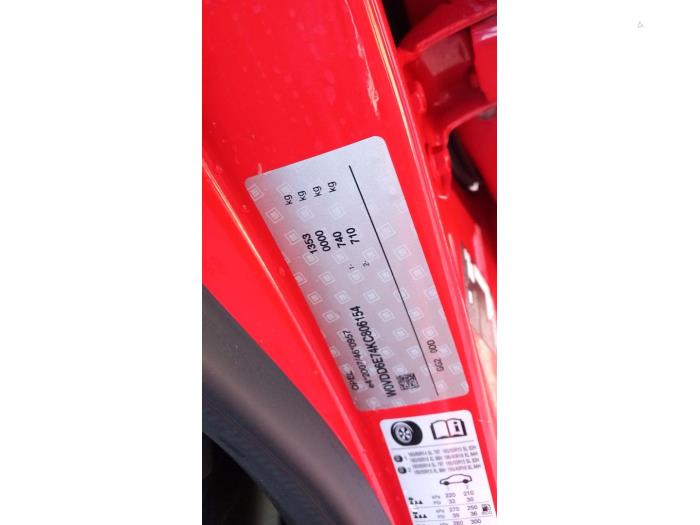 Opel Karl 1.0 12V Sloopvoertuig (2019, Rood)