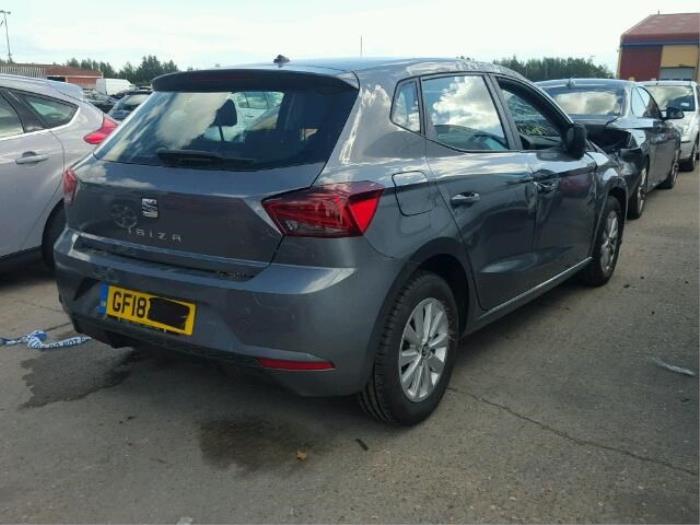 Seat Ibiza V 1.0 12V Samochód złomowany (2018, Szary)