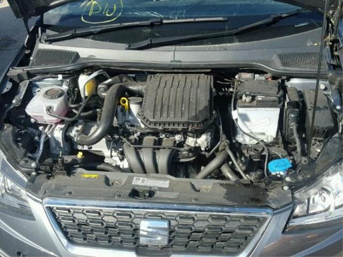 Seat Ibiza V 1.0 12V Samochód złomowany (2018, Szary)