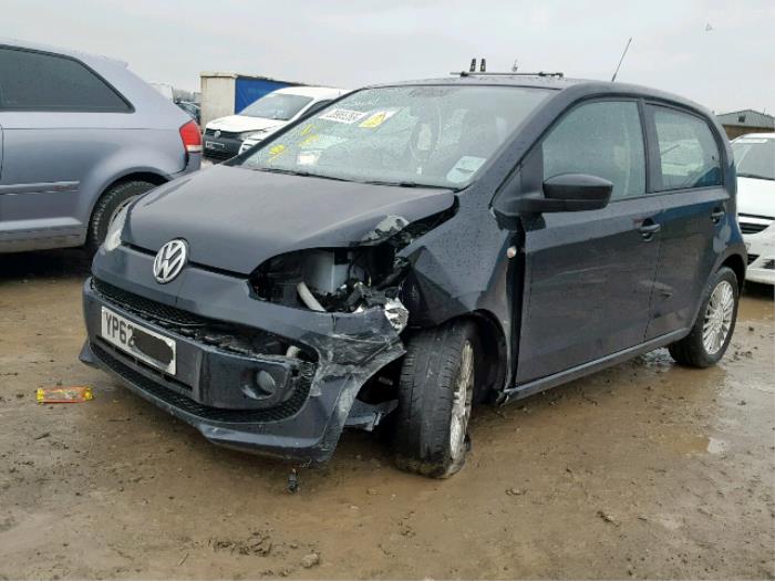 Volkswagen Up! 1.0 12V 75 Skrotfordon (2013, DEEP BLACK)