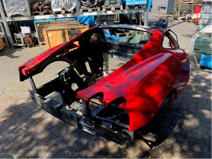 Ferrari F430 Skrotfordon (2005, DONKER ROOD)