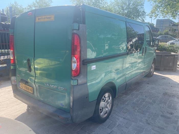 Opel Vivaro 2.0 CDTI Sloopvoertuig (2008, Groen)