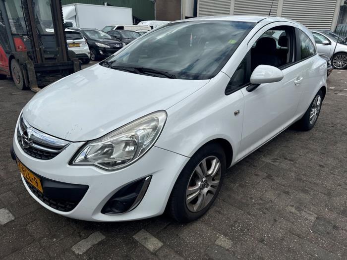 Opel Corsa D 1.3 CDTi 16V ecoFLEX Sloopvoertuig (2011, Wit)