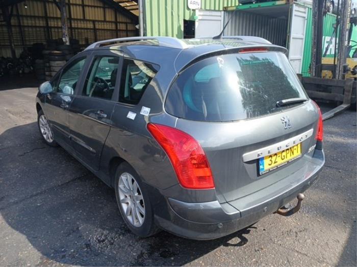 Peugeot 308 SW 1.6 VTI 16V Skrotfordon (2008, GRIJS)