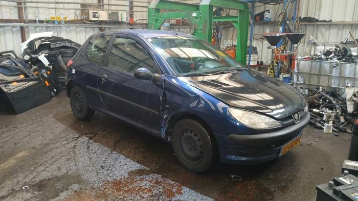 Peugeot 206 1.4 XR,XS,XT,Gentry Sloopvoertuig (2000, Blauw)