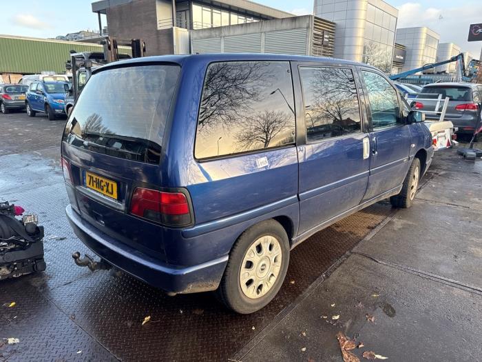 Peugeot 806 2.0 16V Sloopvoertuig (2001, Blauw)