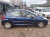 Peugeot 207/207+ 1.4 16V VTi Sloopvoertuig (2008, Blauw)