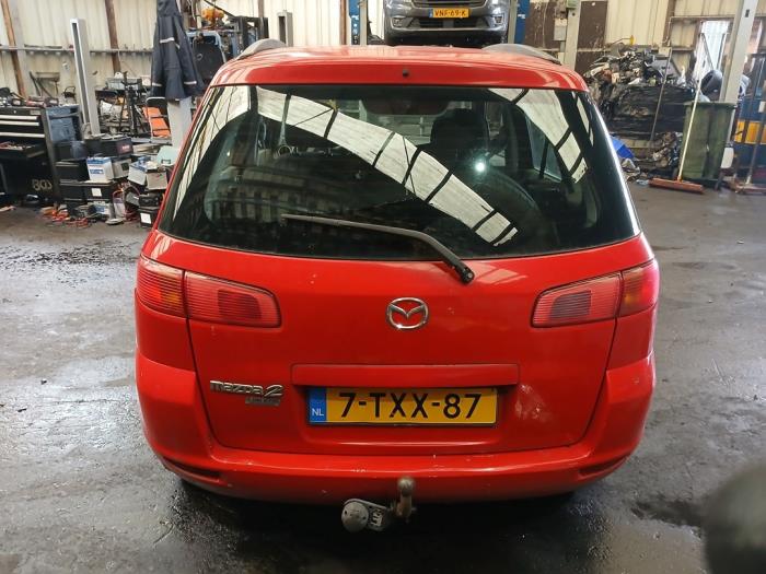 Mazda 2 1.25 16V Samochód złomowany (2004, Czerwony)