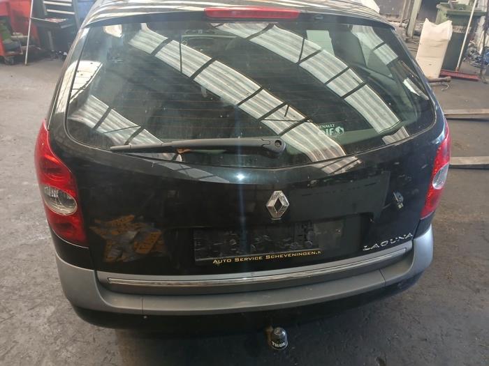 Renault Laguna II Grandtour 1.6 16V Samochód złomowany (2007, Czarny)