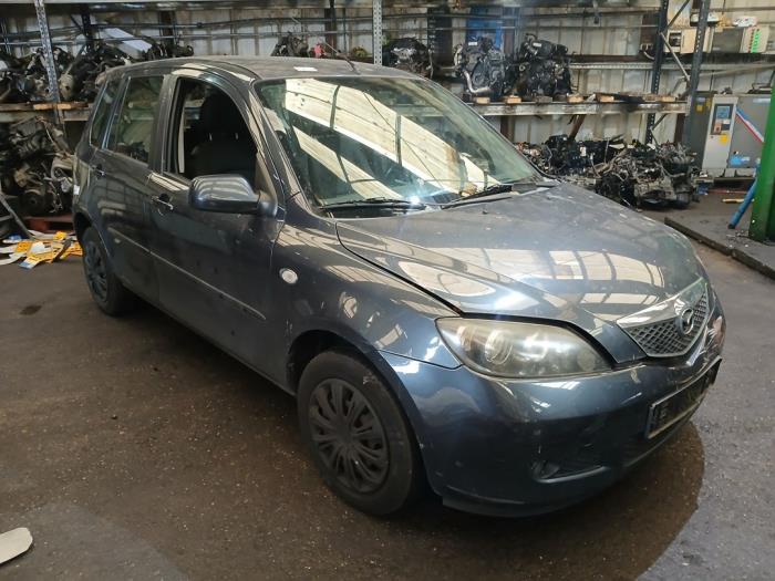 Mazda 2 1.4 16V Sloopvoertuig (2006, Grijs)