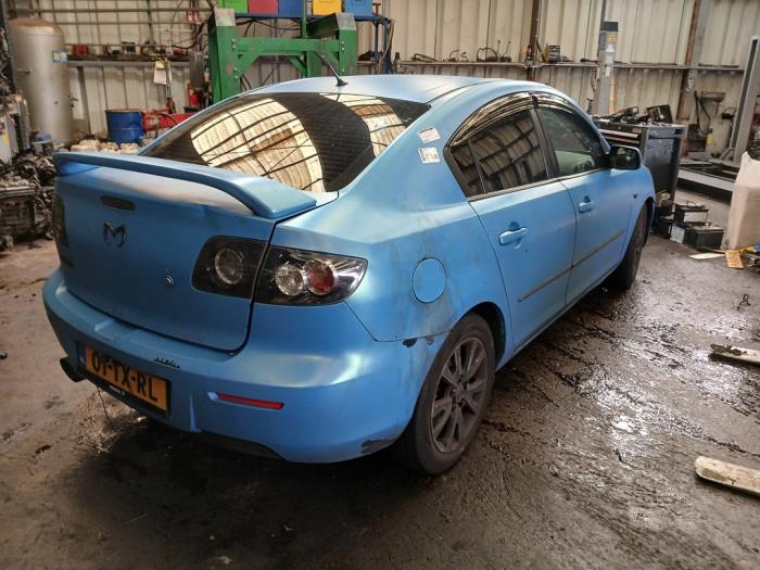 Mazda 3 1.6i 16V Skrotfordon (2007, BLAUW)