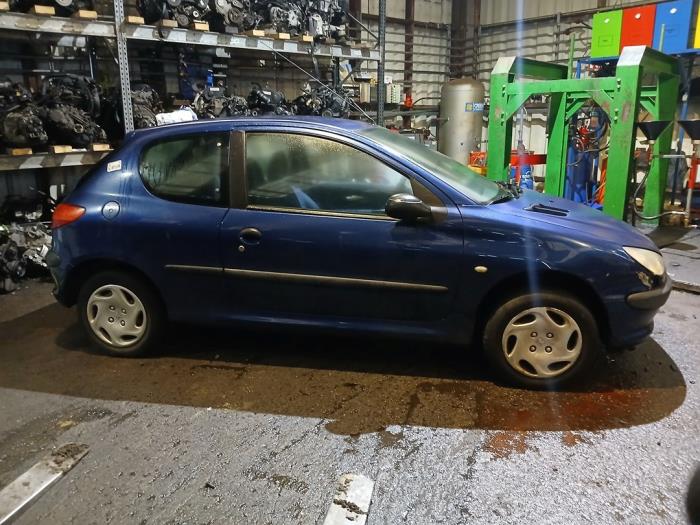 Peugeot 206 1.4 XR,XS,XT,Gentry Sloopvoertuig (2002, Blauw)