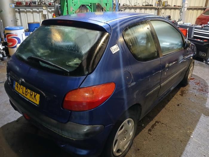 Peugeot 206 1.4 XR,XS,XT,Gentry Sloopvoertuig (2002, Blauw)